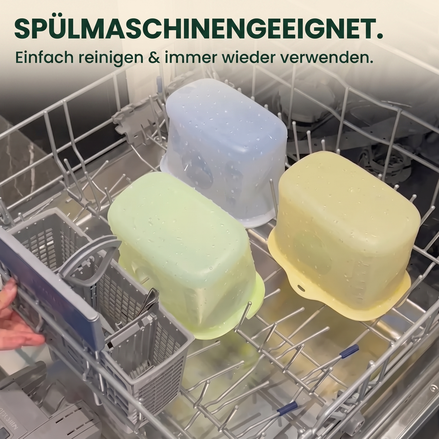 FreshBowl (1 Liter) – Der flexible Silikonbehälter für Ihren Alltag