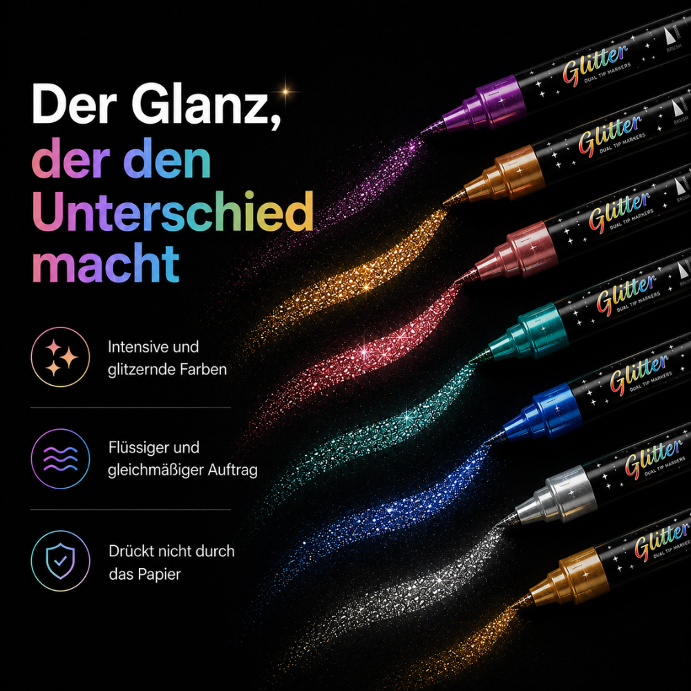 Artelis Glitzerstifte Set