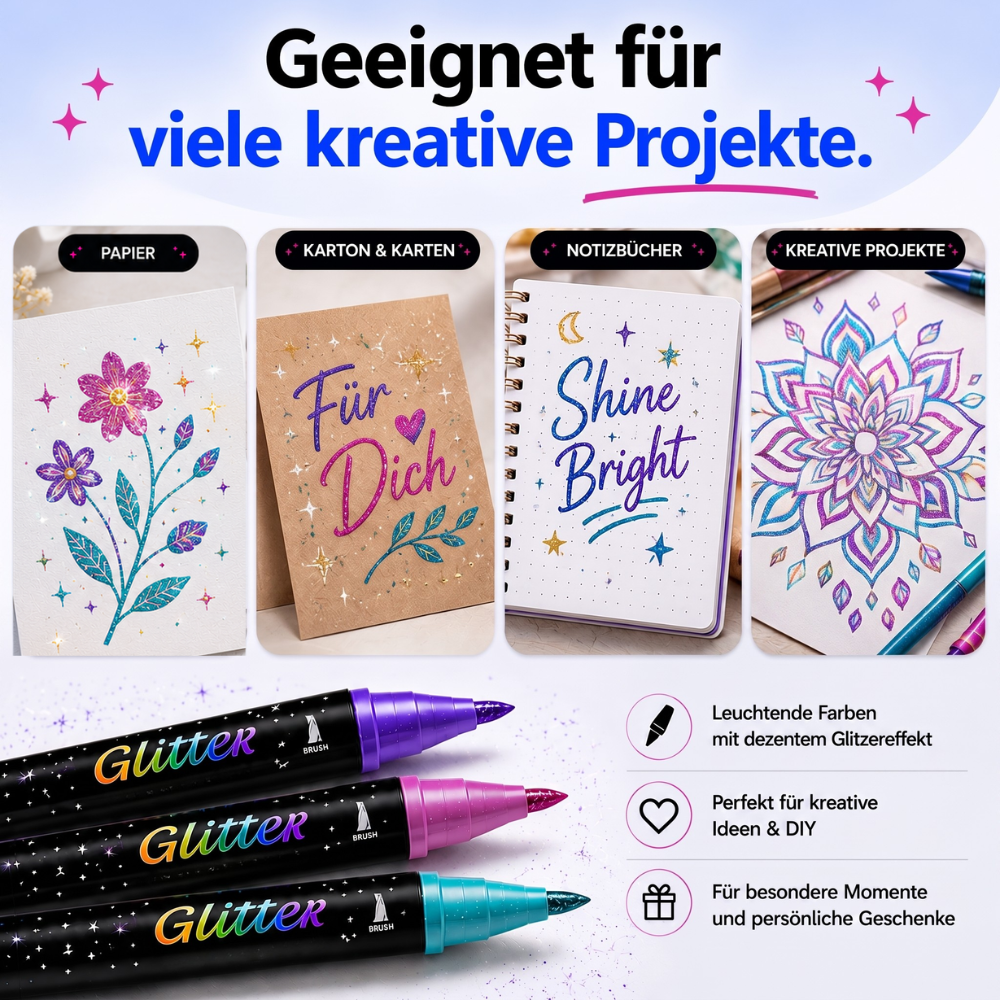 Artelis Glitzerstifte Set