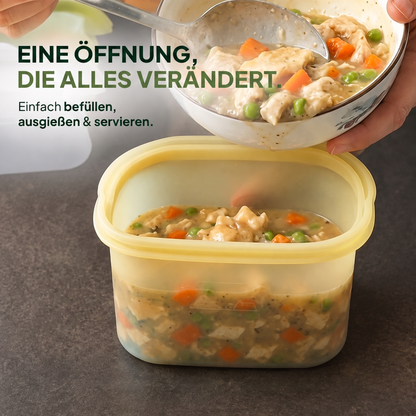 FreshBowl (1 Liter) – Der flexible Silikonbehälter für Ihren Alltag
