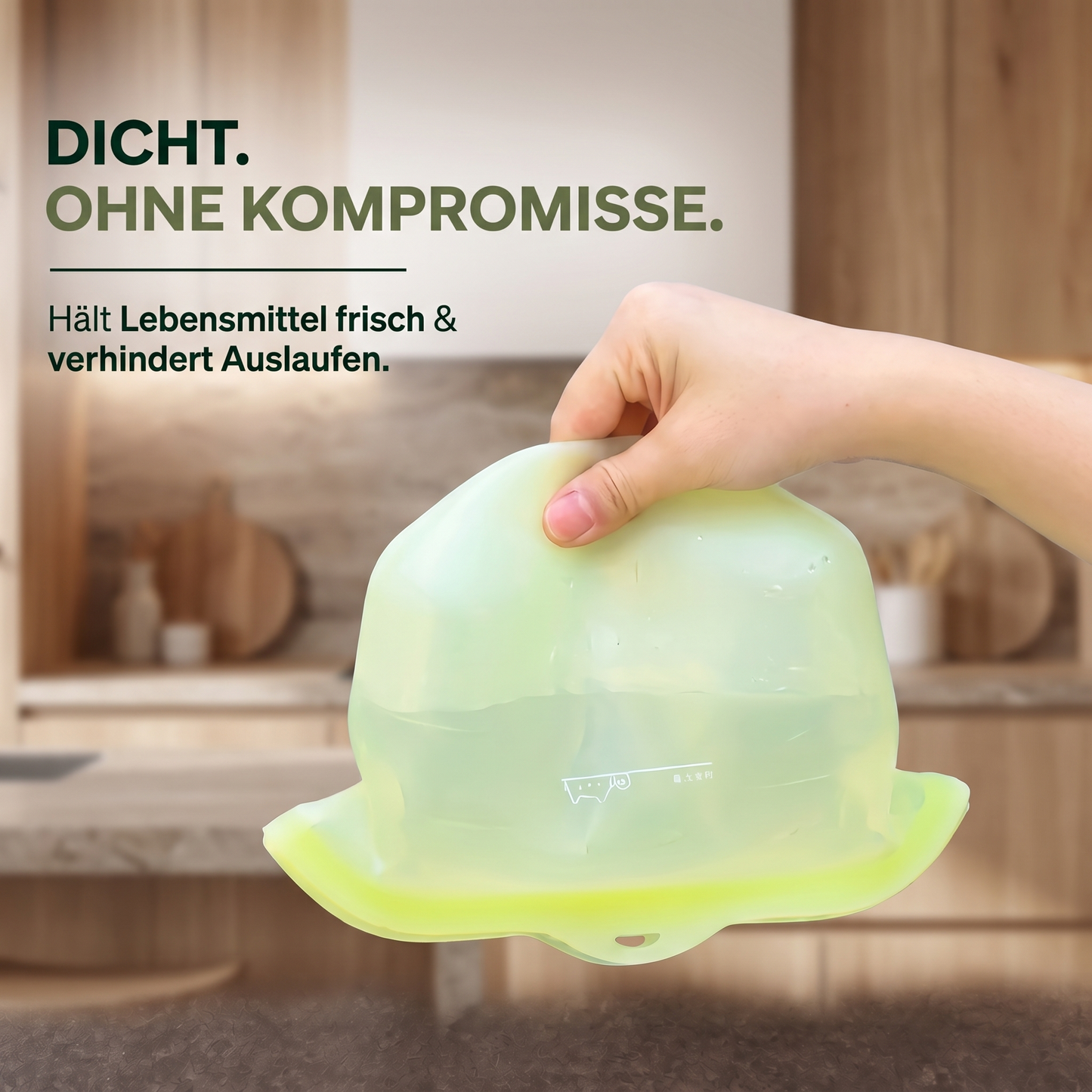 FreshBowl (1 Liter) – Der flexible Silikonbehälter für Ihren Alltag